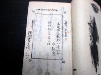 和本明治6～10年福井お寺古記録「諸願達下書」1冊