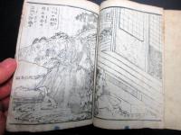 和本幕末～明治期切附本「血達磨一代記（大河主殿一代記）」上中下3冊揃い
