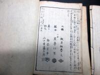 和本幕末～明治期切附本「血達磨一代記（大河主殿一代記）」上中下3冊揃い