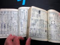 和本江戸安政5年（1858）名鑑「安政武鑑」3冊