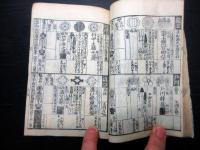 和本江戸安永4年（1775）幕府役職名鑑「安永武鑑」1冊