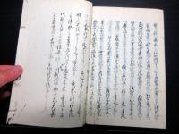 和本江戸期徳川家康伝記随筆写本「岩渕夜語集」全1冊