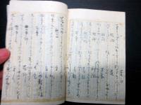 和本江戸期写本「狂歌題林抄」全1冊