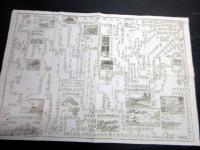明治22年（1889）古地図道中記「東北駅路便覧」1点