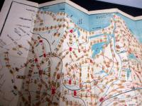 江戸安政3年（1856）古地図「関八州路程全図」1舗