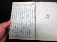 和本江戸明和2年序（1765）読本「古今奇談繁野話」5冊