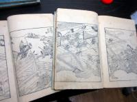 和本寛政11年（1799）読本「絵本太閤記」11冊