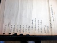 江戸享保元年（1716）「相川自福禅寺観音堂上梁銘并序」1巻