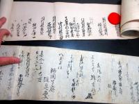 江戸享和～明治「甲源一刀流門人血判状」4巻