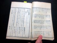 和本江戸文政元年（1818）国学和歌「三家類題抄」全1冊