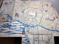 江戸天保13年（1842）古地図「分間懐宝御江戸絵図」1舗（袋付き）