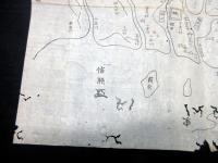 幕末～明治期古地図「長禄2年の江戸図写し」1点