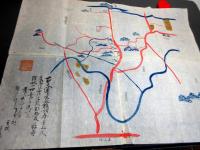 江戸嘉永～明治古地図「越後国頸城郡寺町村村絵図ほか」6点