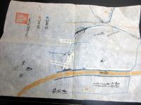 江戸嘉永～明治古地図「越後国頸城郡寺町村村絵図ほか」6点