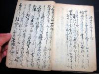 和本江戸文政13年（1830）写本「温泉薬湯噺」1冊