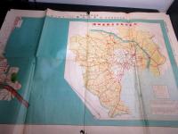 昭和7年（1932）古地図「大東京全図」6枚揃い