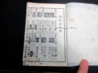 和本江戸天保10年（1839）「天保武鑑」4冊揃い