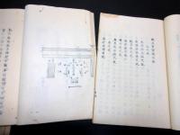 和本江戸嘉永3年（1850）兵法兵学「練兵実備」上中下3冊揃い