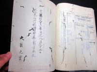 和本江戸期武家故実写本「柳営秘鑑」4冊揃い