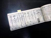 和本江戸万延元年（1860）幕府役人名鑑「袖玉武鑑」全1冊