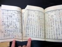 和本明治23年（1890）占い「家相便覧」4冊揃い