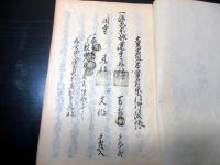 和本江戸文政11年（1828）「法華宗宗門御改帳」1冊