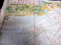大正9年（1920）古地図「近畿名勝遊覧/大阪市街地図」1点