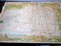 大正9年（1920）古地図「近畿名勝遊覧/大阪市街地図」1点