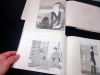 和本明治期ぐらい「挿絵集（仮題）」2冊