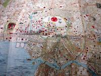 江戸期東京古地図「嘉永改正府郷御江戸絵図」1舗