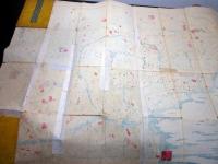 江戸嘉永6年（1853）東京古地図「分間懐宝御江戸絵図」1舗