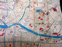 江戸嘉永6年（1853）東京古地図「分間懐宝御江戸絵図」1舗