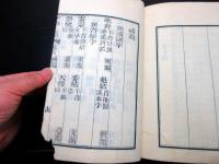 和本江戸天保7年（1836）「官板字学七種」上下2冊揃い/昌平坂学問所版