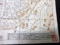 江戸天明7年（1787）「増補大坂図」1舗