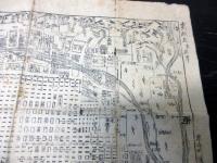 江戸寛政5年（1793）古地図「京都絵図」1点