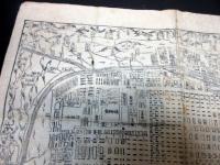 江戸寛政5年（1793）古地図「京都絵図」1点