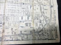 江戸寛政5年（1793）古地図「京都絵図」1点