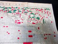 明治12年（1879）古地図「京都一覧之図」1点