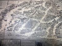 明治39年（1906）古地図鳥瞰図「新撰豆州熱海温泉全図」1点