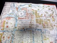 江戸天保13年（1842）大阪古地図「改正摂津大坂図」1舗