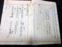 和本江戸期漢詩文写本「朧山現神伝」全1冊