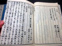 和本江戸文政6年跋（1823）漢籍「文選正文」2冊揃い