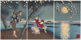 東名所隅田川梅若之古事