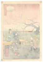 東都三十六景　亀戸梅やしき