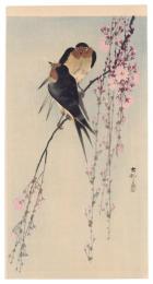 桜に燕