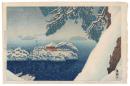 松島五大堂の雪