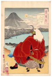 月百姿　武田信玄