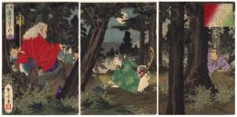 源平雪月花ノ内　月