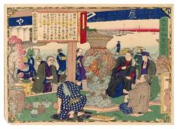 大日本物産圖會　越中国鉄物細工之図