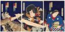 役者絵　伊賀多ヶ太郎　近江のお兼　他